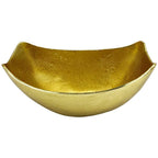Aluminum Gold Modern Decorative Fruit Bowl